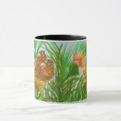 Blooming flower garden tasse (Zentrum)