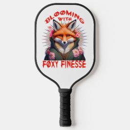 Blooming Fox Fashion Ästhetik Pickleball Schläger