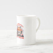 Blooming Fox Fashion Ästhetik Porzellantasse (Vorderseite Rechts)