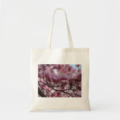 Blooming Fuchsia Magnolia Tote Bag Tragetasche (Vorne)