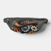 Blooming Gears: Steampunk Cowboy Stil. Bauchtasche (Ablage )