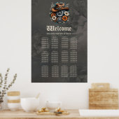 Blooming Gears: Steampunk Cowboy Stil. Poster (Küche)