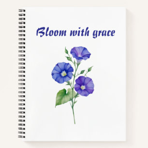 🌸 Blooming Grace Notebook 🌸 Notizblock