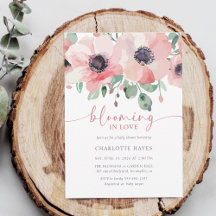 Blooming in Love Baby Shower Pink Baby Shower