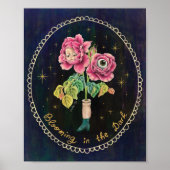 Blooming in the Dark  Poster (Vorne)