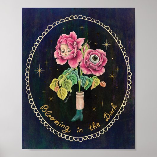 Blooming in the Dark  Poster (Vorne)