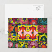 Blooming Journeys Postkarte (Vorne/Hinten)