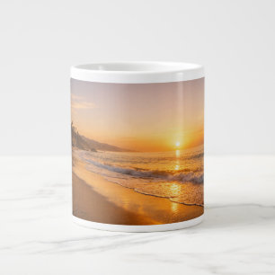 Blooming Lavender Field at Golden Sunset Provence  Jumbo-Tasse