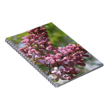 Blooming Lilacs Spiral Notebook