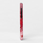 Blooming Lips: Floral Butterfly Kiss Case-Mate iPhone Hülle (Hinten/Links)