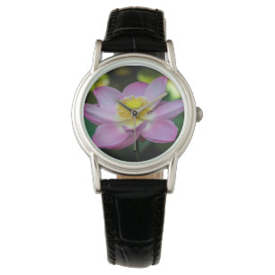 Blooming lotus Blume, Indonesien Armbanduhr