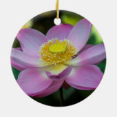 Blooming lotus Blume, Indonesien Keramik Ornament (Hinten)