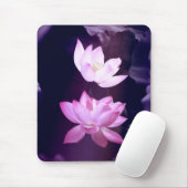 Blooming Lotus Blume Mousepad (Mit Mouse)