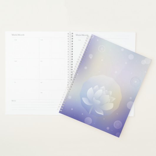 Blooming Lotus Hardcover Daily Planner Planer (Anzeige)