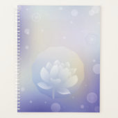 Blooming Lotus Hardcover Daily Planner Planer (Vorderseite)