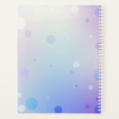 Blooming Lotus Hardcover Daily Planner Planer (Rückseite)