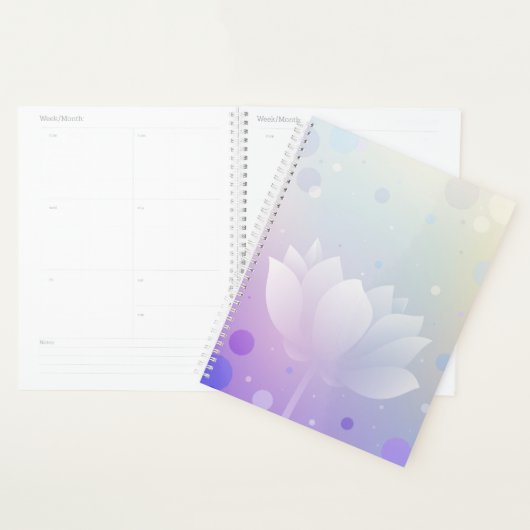 Blooming Lotus Hardcover Daily Planner Planer (Anzeige)