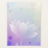 Blooming Lotus Hardcover Daily Planner Planer (Vorderseite)