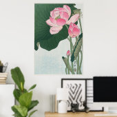 Blooming Lotus Poster (Heimbüro)