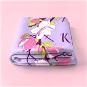 Blooming Magnolia Personalisiert Fleece Blanket