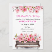 Blooming Melody Einladung (Vorderseite)