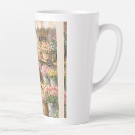 Blooming Moments Mug – Girl at Flower Shop Coffee  Milchtasse