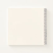 Blooming Notebook 🌸 ✨ - Minimalistische Blumendes Notizblock (Rückseite)