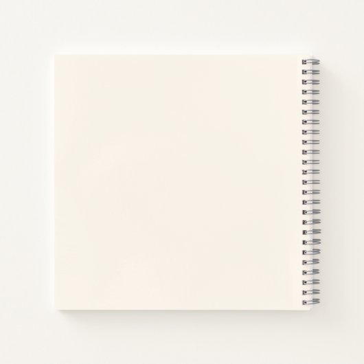 Blooming Notebook 🌸 ✨ - Minimalistische Blumendes Notizblock (Rückseite)