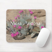 Blooming pink cactus flowers in Mesa, Arizona Mousepad (Mit Mouse)