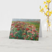 Blooming Poppies | Olga Wisinger-Florian Karte (Gelbe Blume)