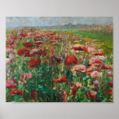 Blooming Poppies | Olga Wisinger-Florian Poster (Vorne)