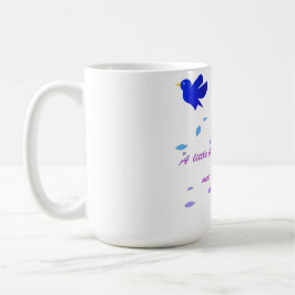 Blooming positivity colour ful floral quote Mug Kaffeetasse