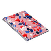 Blooming Protea: Botanisches Gartenmuster Notizblock (Rechte Seite)