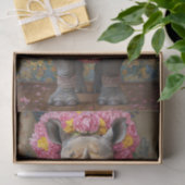 Blooming Rhino Seidenpapier (Geschenk)