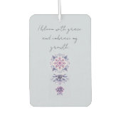Blooming Serenity Mandala Air Freshener Autolufterfrischer (Vorderseite)