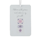 Blooming Serenity Mandala Air Freshener Autolufterfrischer (Rückseite)