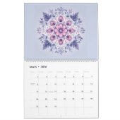 Blooming Serenity Mandala Calendar Kalender (Mär 2026)