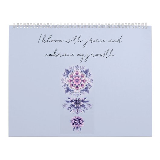 Blooming Serenity Mandala Calendar Kalender (Titelbild)