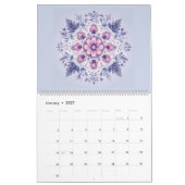 Blooming Serenity Mandala Calendar Kalender (Jan 2027)