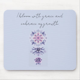 Blooming Serenity Mandala Mouse Pad Mousepad