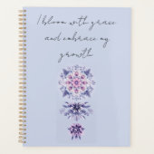 Blooming Serenity Mandala Planner Planer (Vorderseite)