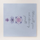 Blooming Serenity Mandala Puzzle (Horizontal)