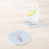 Blooming Serenity Mandala Sandstone Untersetzer (Seite)