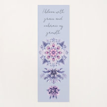 Blooming Serenity Mandala Yoga Mat
