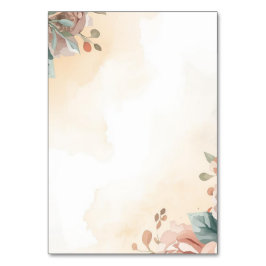 Blooming Tischnummer