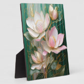 Blooming Wallpaper Japanisch Magnolia Art Fotoplatte (Seite)