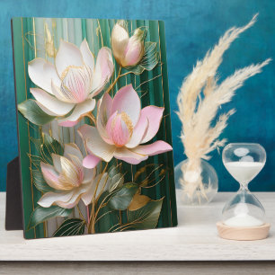 Blooming Wallpaper Japanisch Magnolia Art Fotoplatte