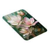 Blooming Wallpaper Japanisch Magnolia Art Magnet (Rechte Seite)