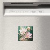 Blooming Wallpaper Japanisch Magnolia Art Magnet (In Situ (Geschirrspüler))