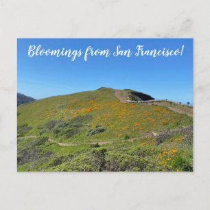 BloomingCalifornia: Bloomings from San Francisco! Postkarte